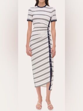 short sleeve cutout maxi dress anthropologie One33 The Marie Short-Sleeve Cutout Satin Maxi Dress